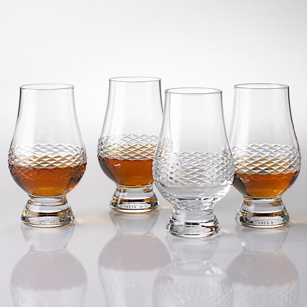 DEMO ONLY Diamond Textured Whiskey Glasses Set