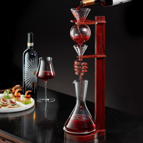 DEMO ONLY Wine Tower Decanter