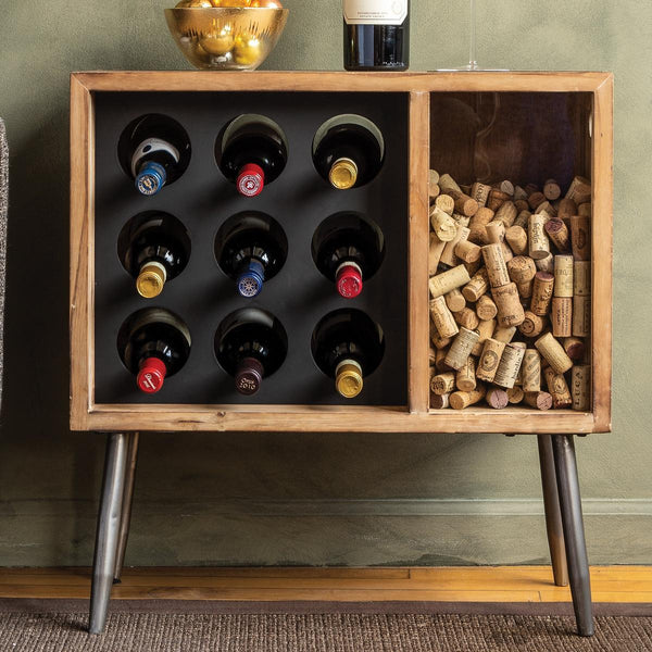 DEMO ONLY Wine Rack Cork Catcher Table