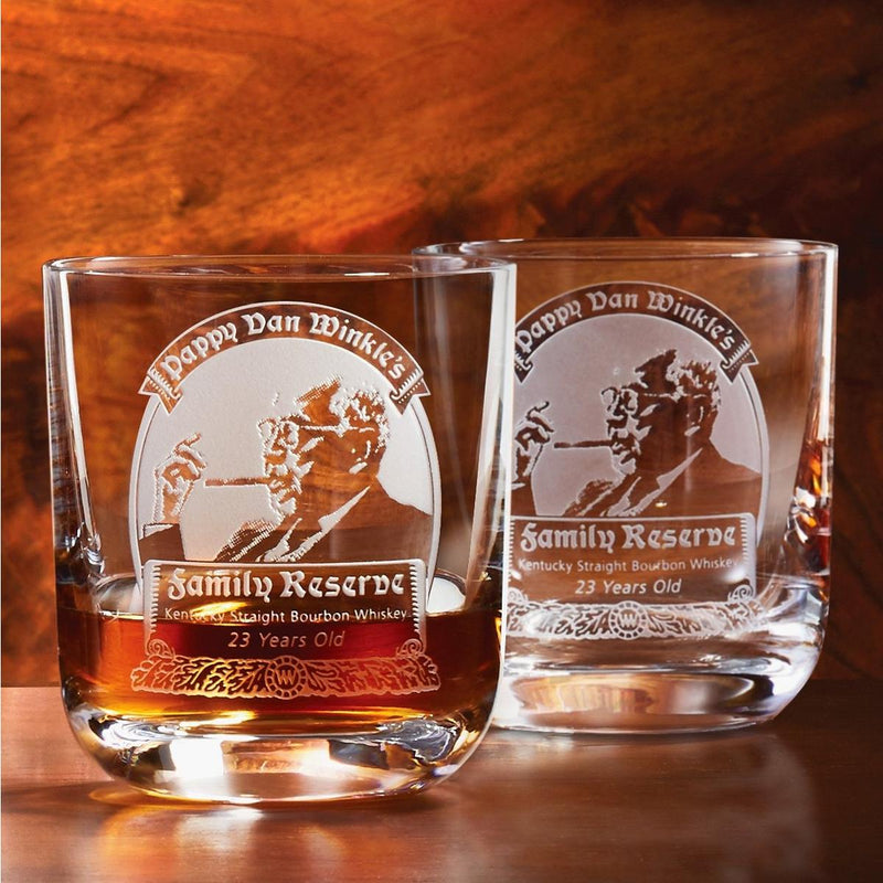 DEMO ONLY Pappy Van Winkle's Family Reserve 2-pc Bourbon Glasses