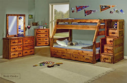 DEMO ONLY Twin Over Full Bunk Bed