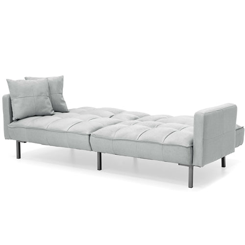 DEMO ONLY Tufted Futon Sofa Bed