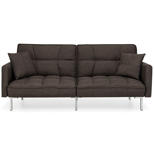 DEMO ONLY Tufted Futon Sofa Bed