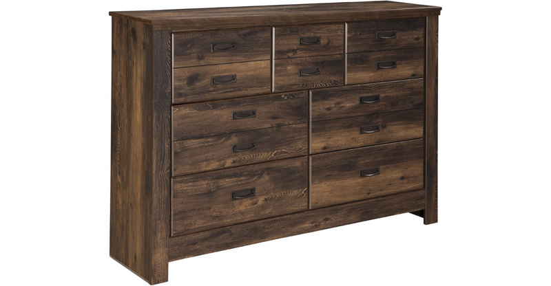 DEMO ONLY Dark Finish Large Dresser